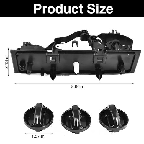 55910-0C010 لوحة وحدة تبديل سخان التحكم A/C متوافقة مع Toyota Tundra 2000-2006 3.4L 4.0L V6/ 4.7L V8 استبدال #559100C010 55905-0C010 in Kuwait