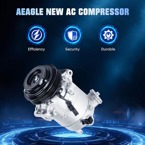 Air Conditioner AC Compressor With Clutch for Chevrolet Impala 2.5L/Malibu 2.0 2.5 2013-2019, for Malibu Limited 2.5/Chevrolet Equinox 2.4 2016-2017, for Buick Regal & GMC Terrain 2.0 2.4 2014-2017 in Saudi Arabia