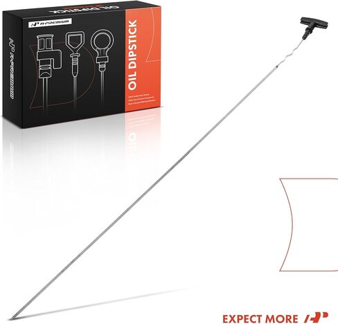 A-Premium Engine Oil Dipstick Compatible with Dodge - 2001-2002 - Ram 2500, Ram 3500, 5.9L, Engine Oil Level Dip Stick Dipstick in Kuwait
