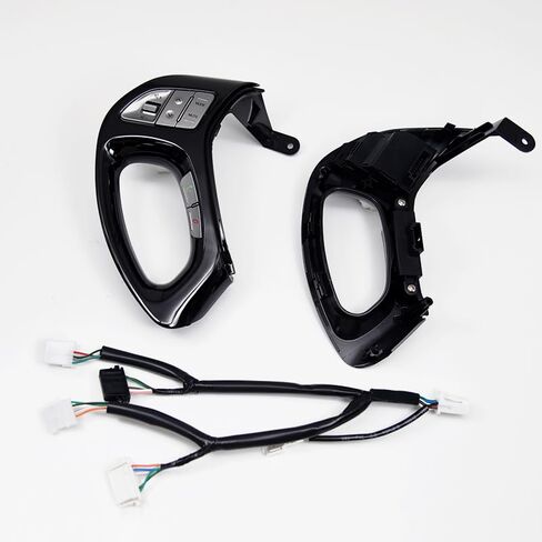 Steering Wheel Mounted Cruise Control Switch Butto/Fit for Hyundai ix35 Tucson Cruise Control Buttons Black Panel Car Steering Wheel in Saudi Arabia