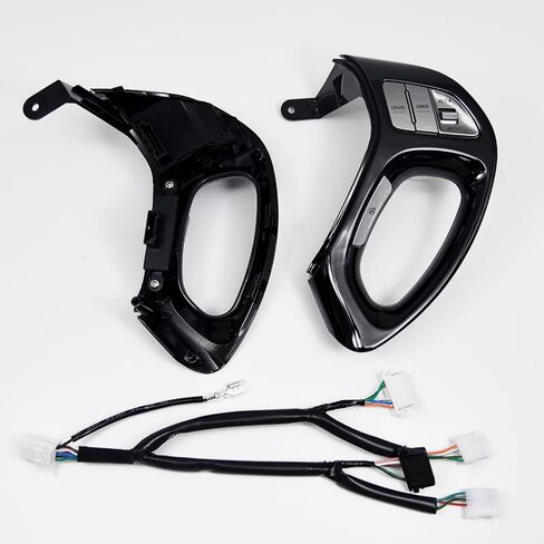 Steering Wheel Mounted Cruise Control Switch Butto/Fit for Hyundai ix35 Tucson Cruise Control Buttons Black Panel Car Steering Wheel in Saudi Arabia