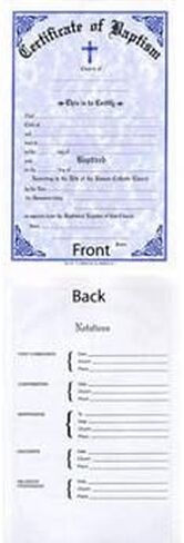 شهادة معمودية الإمداد الديني in Kuwait