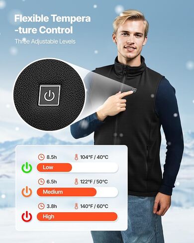VEVOR mens Heated Vest in Saudi Arabia