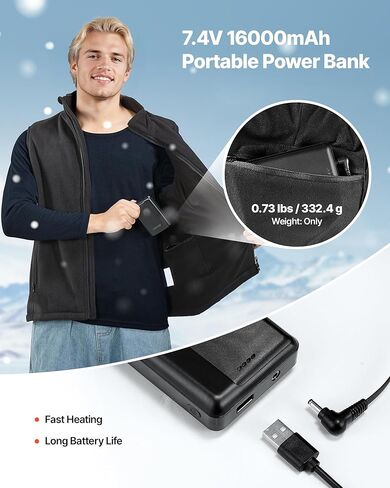 VEVOR mens Heated Vest in Saudi Arabia
