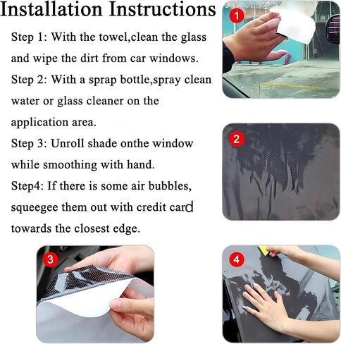 مظلة نافذة السيارة ثابتة تلتصق بحجب وهج الشمس، والحرارة الضارة، والأشعة فوق البنفسجية، وتقلل وهج الشمس، وتظل النافذة الملتصقة تحمي عيون السائق الطفل أو الحيوانات الأليفة - تصميم فيلم لاصق ثابت أسود قطعة واحدة in Kuwait