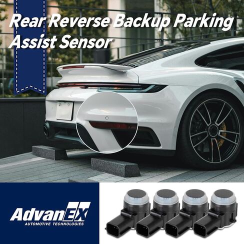 23130107 4Pcs Reverse Backup Parking Assist Sensor Compatible with Camaro/Equinox/Impala/Silverado Acadia/Sierra/Terrain Enclave CT6/Escalade Replace 684-048 in Saudi Arabia