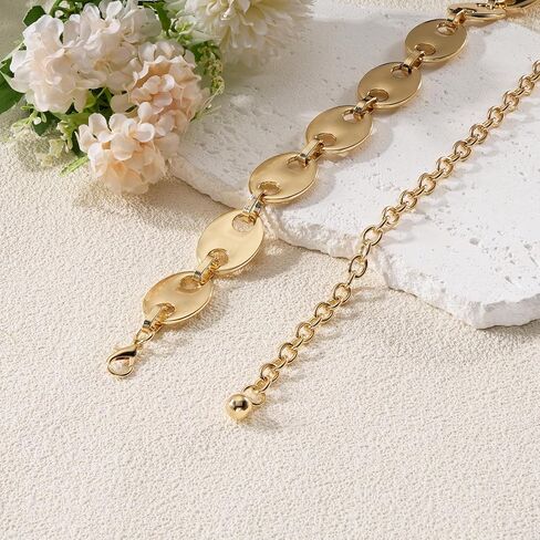 أحزمة سلسلة خصر عصرية للسيدات، سلاسل حزام البطن قابلة للتعديل، إكسسوارات مجوهرات للفستان in Kuwait