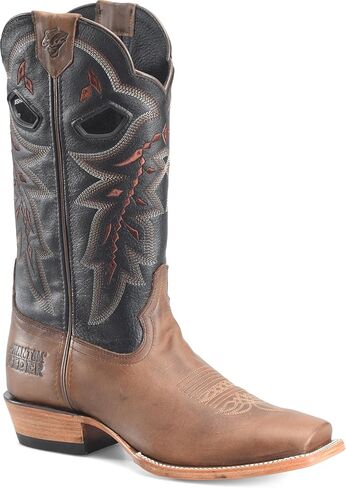 PHANTOM RIDER Mens 13" Buckaroo Western Boot with Leather Uppers, Durable Outsole, and Classic Cowboy Style for Ranch Work Western Boot in Kuwait