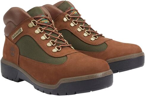 Men's Timberland 6-Inch Waterproof Field Boot - Dark Brown Nubuck in Saudi Arabia