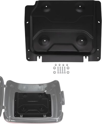 HR3 Tour Trunk Base Plate Inner Metal Mounting Plate Fits for Harley Touring Razor Chopped Trunk Compatible with 2014-later Road King Street Glide Road Glide Electra Glide in Saudi Arabia