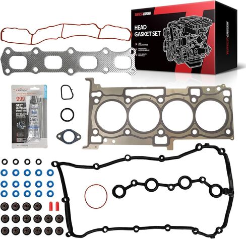 مجموعة حشية رأس Torchbeam مع مسامير الرأس ES72198 مناسبة لـ Altima 2002-2006، Sentra 2002-2006، مجموعة حشيات رأس اسطوانة المحرك in Kuwait