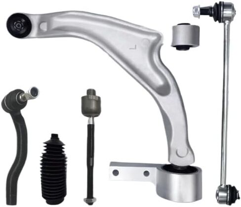 10-Piece Front Lower Left and Right Control Arm, Sway Bar Links, and Tie Rod Boot Set Compatible with 2009-2015 Sedan Models in Saudi Arabia