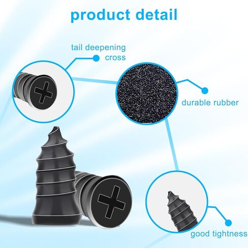40pieces of tire Repair Rubber Bolts, tire Screw Plug Quick Repair Tool, Vacuum tire Repair kit with Spiral Rubber Bolts, Suitable for Various Types of Vacuum Tires in Saudi Arabia
