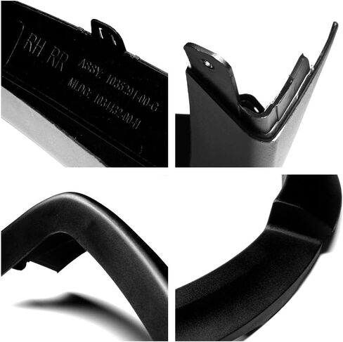 Rear Left Side Fender Trim Molding for 2016-2024 Tesla Model X in Saudi Arabia