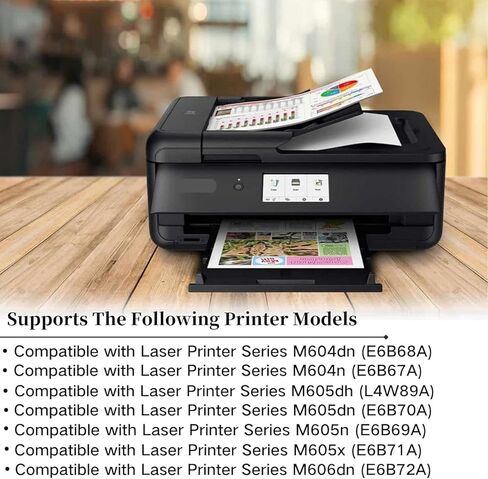 F2G76A (E6B67-67901, F2G76-67901) Fuser Maintenance Kit Compatible with HP LaserJet M604 / M605 / M606 (110V),Includes 1PC RM2-6308 Fuser,Transfer Roller & Tray 2-6 Rollers in Saudi Arabia