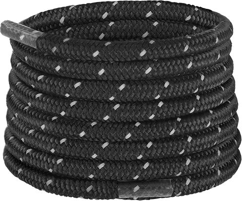 UamGlsob Reflective 550 Paracord Shoelaces - 7-Strand Core Heavy Duty Shoe Laces for Outdoor Hiking, Running & Work Boots in Saudi Arabia