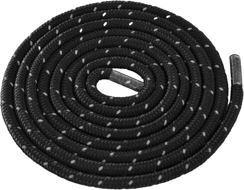UamGlsob Reflective 550 Paracord Shoelaces - 7-Strand Core Heavy Duty Shoe Laces for Outdoor Hiking, Running & Work Boots in Saudi Arabia