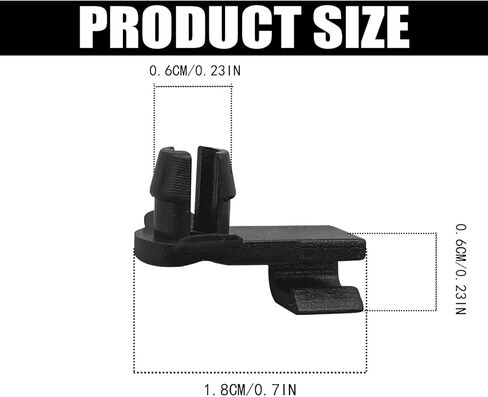 2PCS Hood Safety Catch Snap, Hood Clips Compatible with Toyota Sequoia 2001-2022, Tundra 2000-2013, 69759-0C010 in Saudi Arabia
