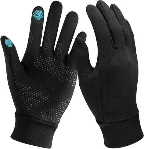 JEELAD Cycling Gloves Skeleton Running Gloves Biking Workout Racing Gloves Men Women Windproof Waterproof Gloves for Running Cycling Driving in Kuwait