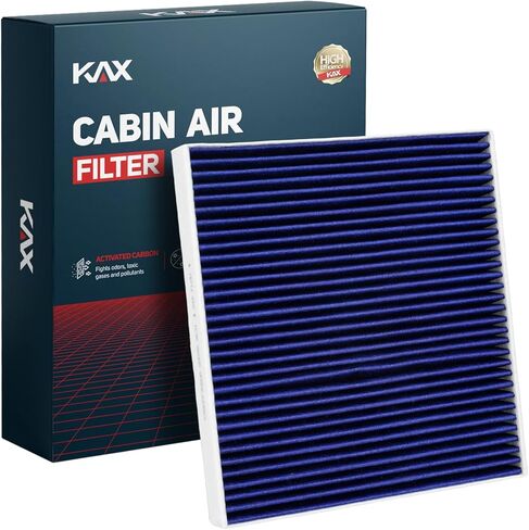 فلتر هواء كابينة KAX، CF10362 بديل لـ 330Ci، X3، M3، 330xi، 330i، 328is، 328i، 325xi، 325i، 318ti، 325Ci، 323is، مع فلتر هواء مقصورة الركاب بالكربون المنشط in Kuwait