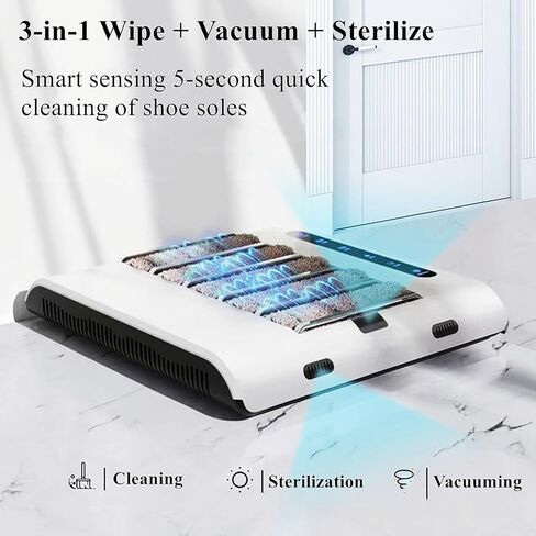 Automatic Sole Cleaning Machine, Waterless Electric Polisher, Smart Shoe Polishing Device, Fully Automatic Sole Brush for Effortless Shoe Care, Perfect for Home Use in Saudi Arabia