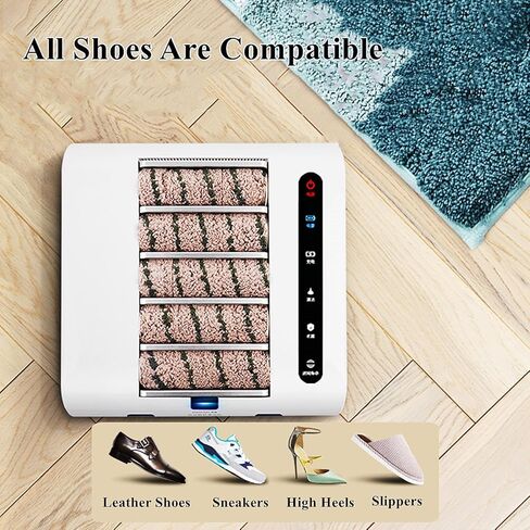 Automatic Sole Cleaning Machine, Waterless Electric Polisher, Smart Shoe Polishing Device, Fully Automatic Sole Brush for Effortless Shoe Care, Perfect for Home Use in Saudi Arabia
