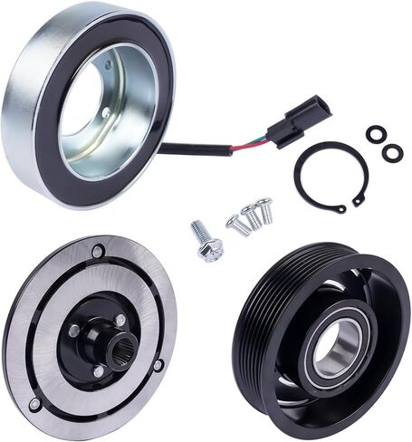 GELUOXI AC Compressor Clutch Repair Assembly Replacement for Infiniti JX35 QX60 Nissan Quest Maxima Murano 3.5L 2009-2015 CO 29148C 7512742 in Saudi Arabia