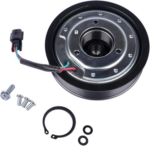 GELUOXI AC Compressor Clutch Repair Assembly Replacement for Infiniti JX35 QX60 Nissan Quest Maxima Murano 3.5L 2009-2015 CO 29148C 7512742 in Saudi Arabia