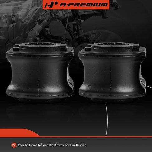 A-Premium 2 x Rear To Frame Suspension Stabilizer Bar Bushings Sway Bar Bushings, Compatible with Toyota Camry 2018-2022, Avalon 2020-2022 in Kuwait