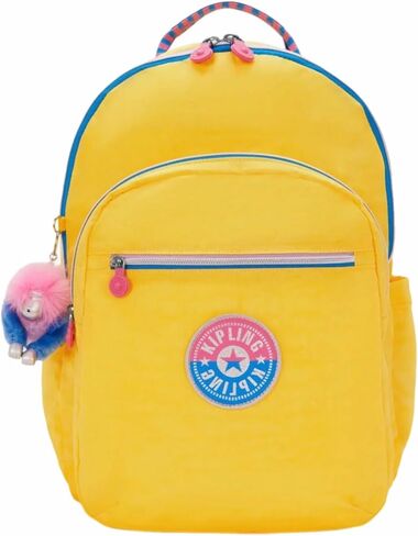 Kipling Women's Seoul Extra Large Fc 17" Laptop Backpack, Durable, Roomy with Padded Shoulder Straps, Built-In Protective Sleeve in Saudi Arabia