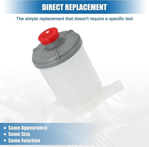 X AUTOHAUX Power Steering Reservoir Automotive Power Steering Tank Replacement No.53701-S87-A01 for Honda Odyssey 1999-2004 for Acura CL 2001-2003 in Saudi Arabia