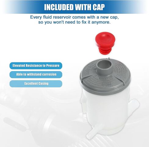 X AUTOHAUX Power Steering Reservoir Automotive Power Steering Tank Replacement No.53701-S87-A01 for Honda Odyssey 1999-2004 for Acura CL 2001-2003 in Saudi Arabia