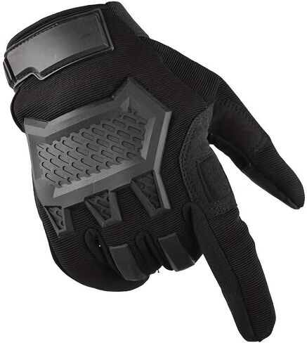 Tactical Gloves, Non-Slip Wear-Resistant Combat Training Anti-Collision, Full-Finger Touch Screen Gloves Long Finger in Saudi Arabia