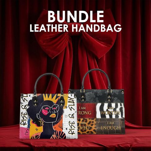 حزمة Afroyla: حقائب يد Aina Coconut White & Kadia - مجموعة من قطعتين، جلد نباتي فاخر متوسط ​​الحجم، هدية للنساء، Mon in Kuwait