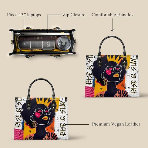 حزمة Afroyla: حقائب يد Aina Coconut White & Kadia - مجموعة من قطعتين، جلد نباتي فاخر متوسط ​​الحجم، هدية للنساء، Mon in Kuwait