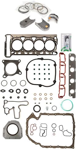 Evergreen SA-3129800943-6 Full Gasket Set Bearings Rings Compatible With/For 08-09 Volkswagen GTI Jetta Passat Turbo 2.0L in Saudi Arabia