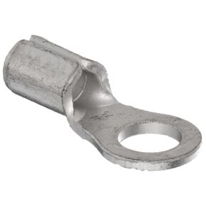 Morris Products 11012 Ring Terminal, Non Insulated, 22-16 Wire Size, #4 Stud Size (Pack of 100)