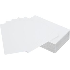 YOKIVE 500 Pack Printable Blank Card, Personalized Business Card | Double-Sided Printing, Great for DIY Card, Picture(White, 0.22mm Thick 3.4x2.1 Inch)
