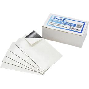 MagX Magnetic Business Card with Adhesive 2x3.5 inch(50-pack), Magnets with Self Adhesive, Peel and Stick, Stationery, Office supply
