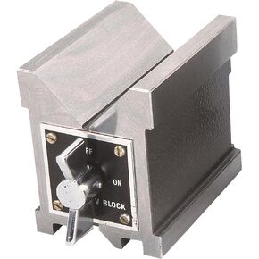 Groz 02900 4" Magnetic V-Block, Single