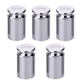 Eagles 5 Pieces 10g Scale Weights for Digital Scale Balance, Chrome Plating Calibration Gram Weights for Electronic Scales