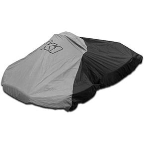 غطاء كارت K1 Race Gear 18-NKC-N من النايلون الأسود المقاوم للماء