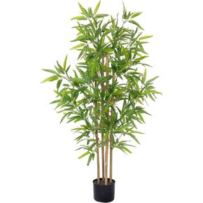 شجرة اللبخ الاصطناعية SOFTFLAM بطول 5 أقدام، نبات صناعي بسيقان و708 أوراق، مثالي للديكور الداخلي للمنزل والمكتب in Kuwait