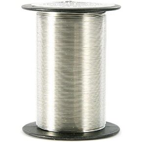 The Beadery 24 Gauge Wire 25 Yards/Pkg-Silver