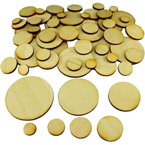 LITKO Miniature Base Set | Miniature Figure | Plastic Model | Laser-Cut 3mm Plywood | 35x60mm | 46x75mm | 52x90mm | 70x105mm | 92x120mm | 105x170mm (12 Pack Oval)