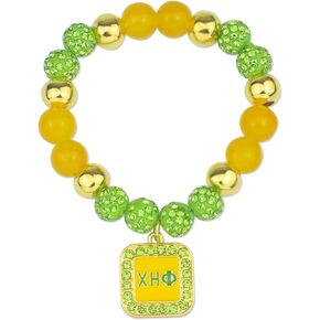MKISWIN Greek Sorority Gift for Women Chi Eta Bracelet 1932 Chi Gift Sorority Bracelet Paraphernalia Jewelry for Soror