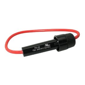 SQXBK 6x30mm Inline Fuse Holder Wiring Installation Fuse Holder with 2A Fuse