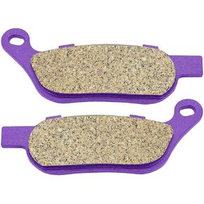 OCPTY Carbon Fiber Brake Pads Fit for 2008 2009 2010 2011 2012 2013 2014 Dyna Super Glide Custom FXDC