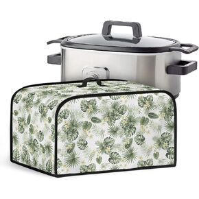Anus Cover for 7+ Quart Slow Cooker Water-Resistant Wear Resistant Stain Resistant Washable Convenient for Kitchen CounterTop Home Decor for Mom