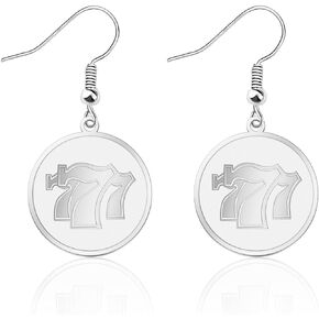 CENWA Lucky Casino Gambling Numbers Slots Jewelry Las Vegas Jewelry Casino Night Party Gift